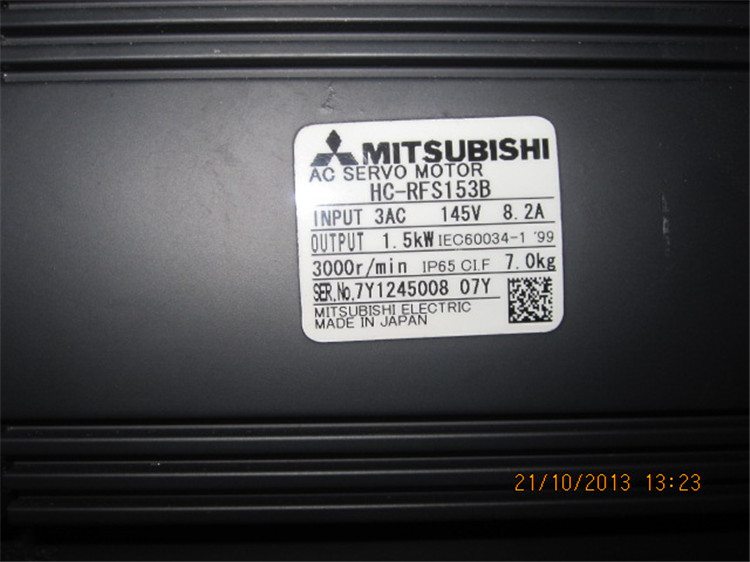 MITSUBISHI Ultra low inertia medium power motor HC-RFS153B