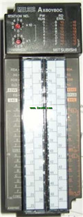 MITSUBISHI DC input / transistor output module AX80Y80C